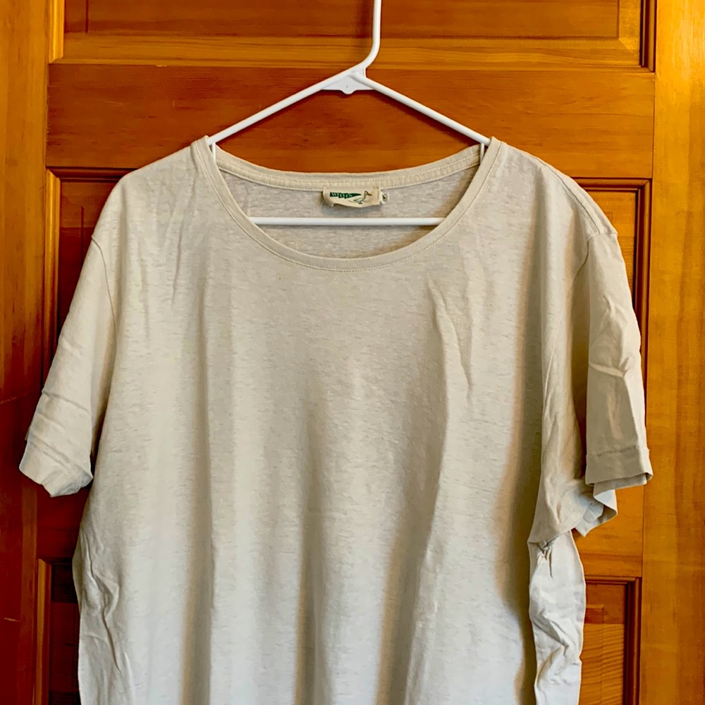 Wellen Hemp Scoop Neck Tee - Men’s Size XXL